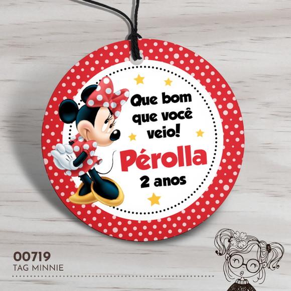 Tag Redonda Minnie - 00719