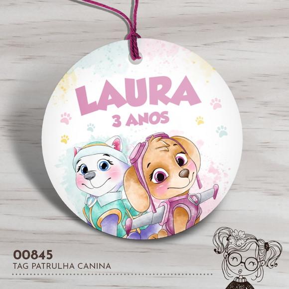 Tag Redonda Patrulha Canina - 00845