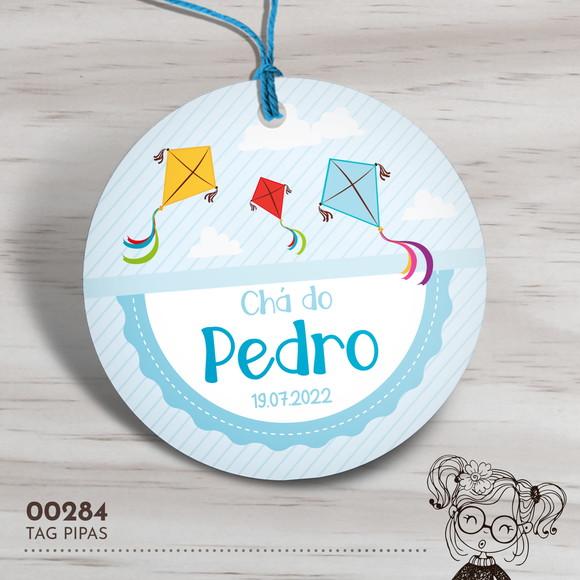 Tag Redonda Pipas - 00285