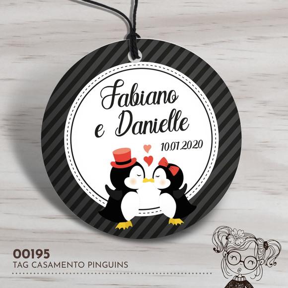 Tag Redonda Pinguins - 00195