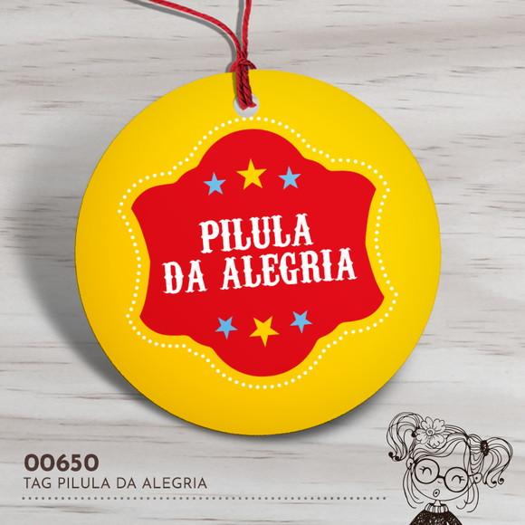 Tag Redonda Pílulas da Alegria - 00650