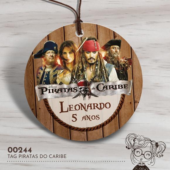 Tag Redonda Piratas do Caribe - 00244