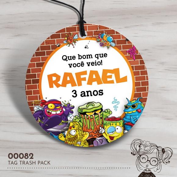 Tag Redonda Trash Pack - 00082