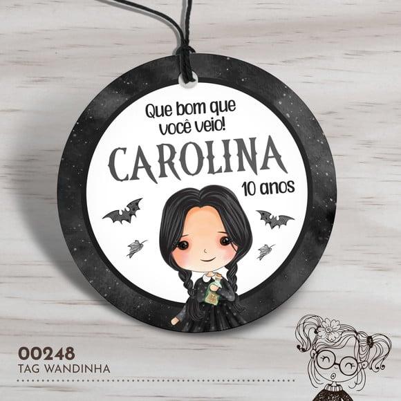 Tag Redonda Wandinha - 00248