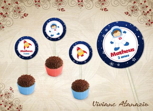 Topper Astronauta - 00409