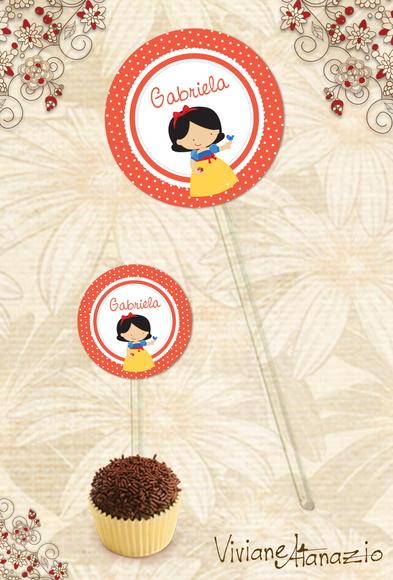 Topper Branca de Neve - 00032
