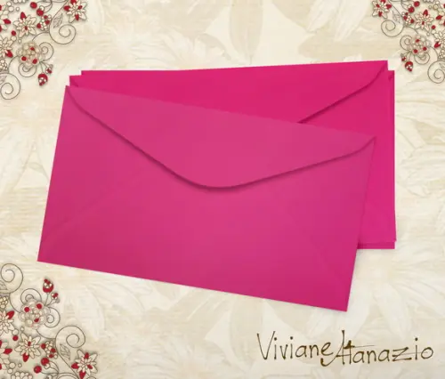 100 Envelopes Color Plus 12x7,3cm