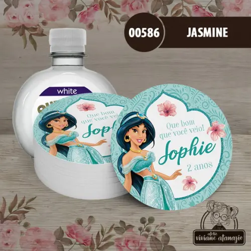 Adesivo Água Ouro Fino Jasmine - 00586