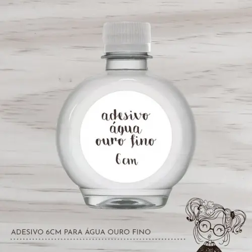 Adesivo Água Ouro Fino Monstros Sa - 00840