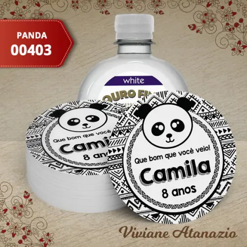 Adesivo Água Ouro Fino Panda - 00403