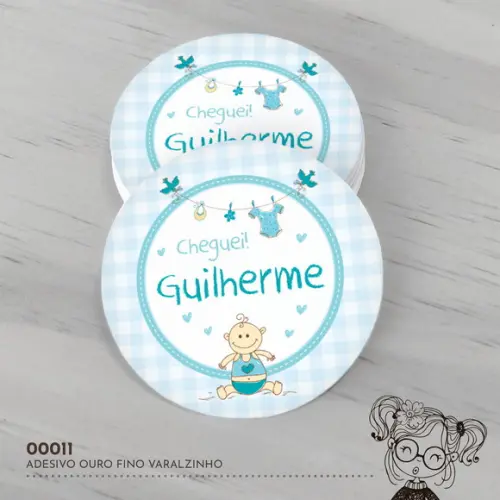 Adesivo Água Ouro Fino Varalzinho - 00011