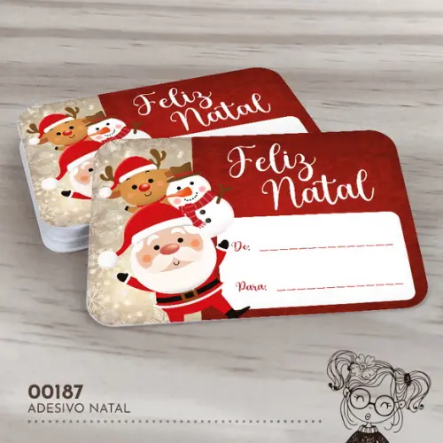 Adesivo Natal - 00187