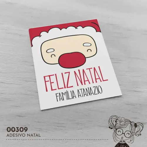 Adesivo Natal - 00309