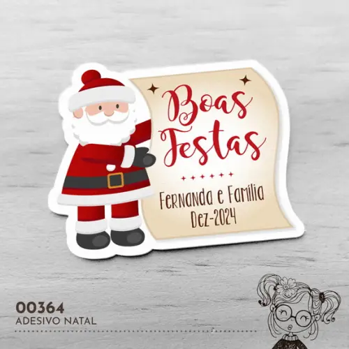 Adesivo Natal - 00364
