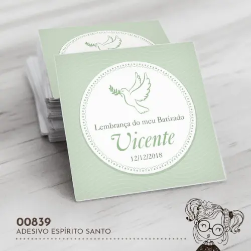 Adesivo Quadrado Espírito Santo - 00839