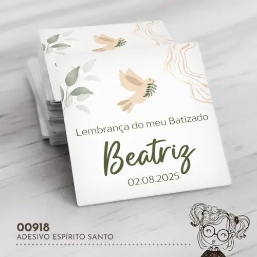 Adesivo Quadrado Espírito Santo - 00918