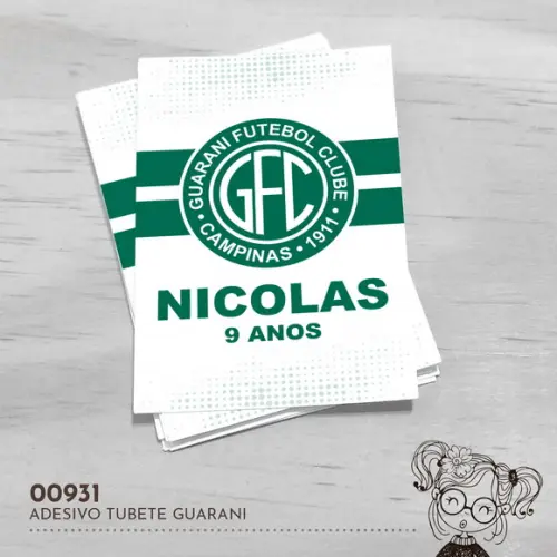 Adesivo Tubete Guarani - 00931