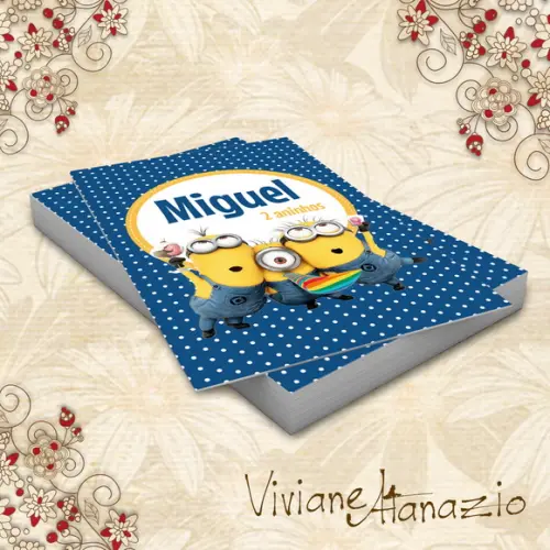 Adesivo Tubete Minions - 00100
