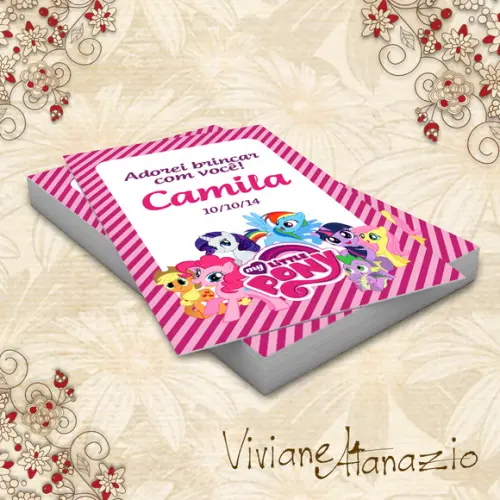 Adesivo Tubete My Little Pony - 00168