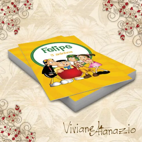 Adesivo Tubete Turma do Chaves - 00290