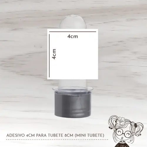 Adesivo Tubete Ursinho - 00295