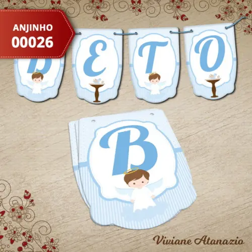 Bandeirola Anjinho - 00026