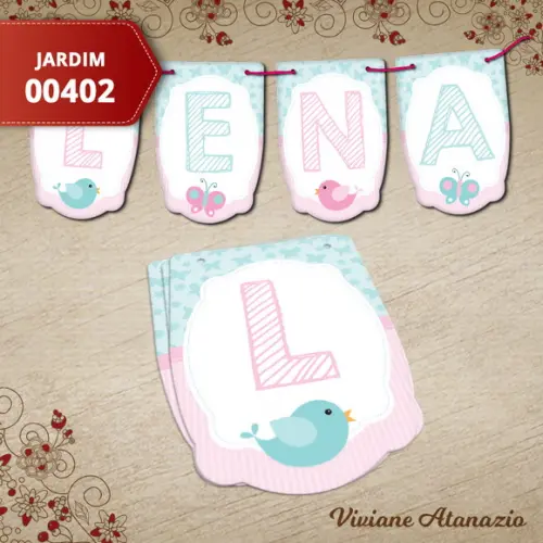 Bandeirola Jardim - 00402