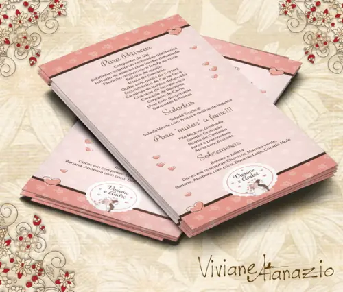 Cardápio Casamento - 00015