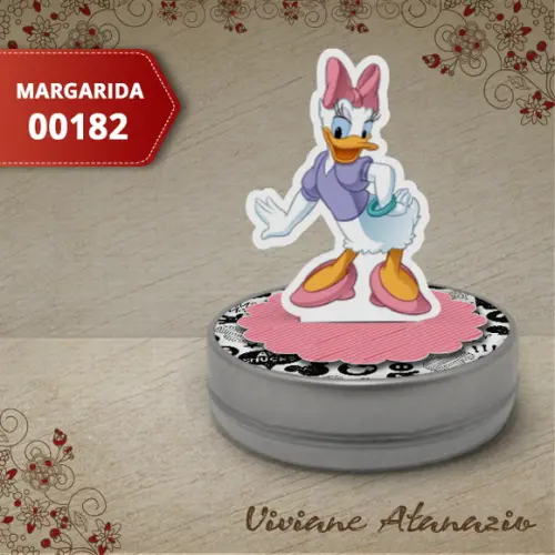 Latinha 3d Margarida Disney - 00182