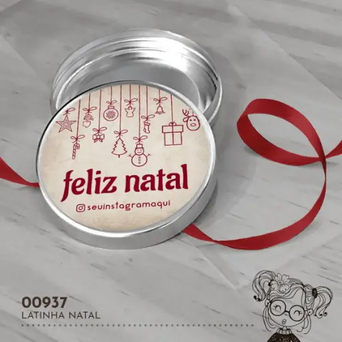 Latinha Adesivada - 00937