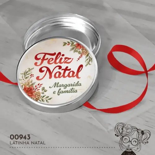 Latinha Adesivada - 00943