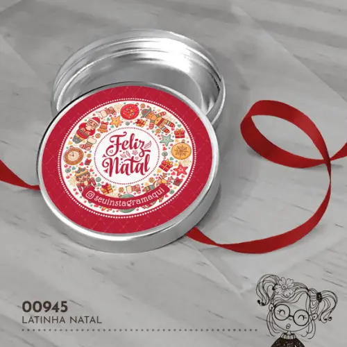 Latinha Adesivada - 00945