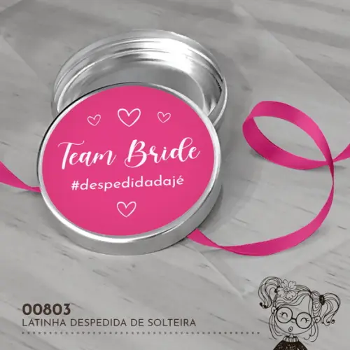 Latinha Adesivada Despedida de Solteira - 00803