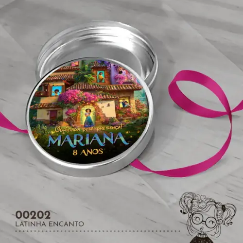 Latinha Adesivada Encanto - 00202