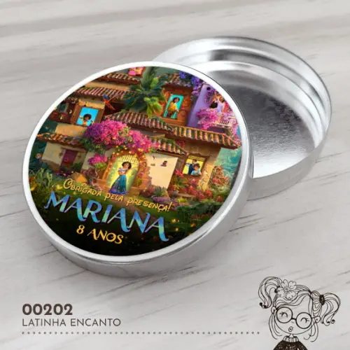 Latinha Adesivada Encanto - 00202