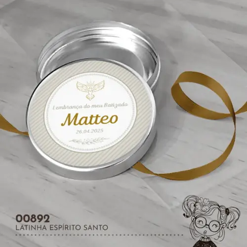 Latinha Adesivada Espírito Santo - 00892