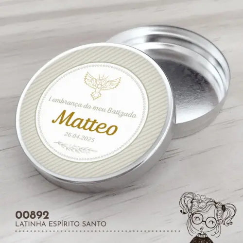 Latinha Adesivada Espírito Santo - 00892