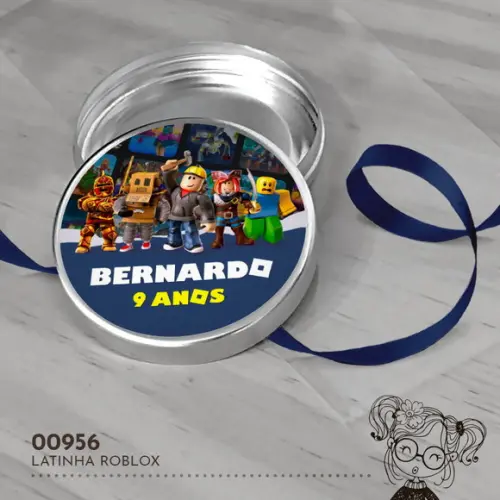 Latinha Adesivada Roblox - 00956