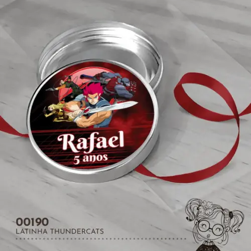 Latinha Adesivada Thundercats - 00190