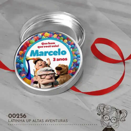 Latinha Adesivada Up Altas Aventuras - 00256