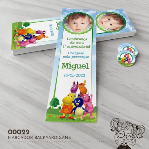 Marcador de Livro Backyardigans - 00022