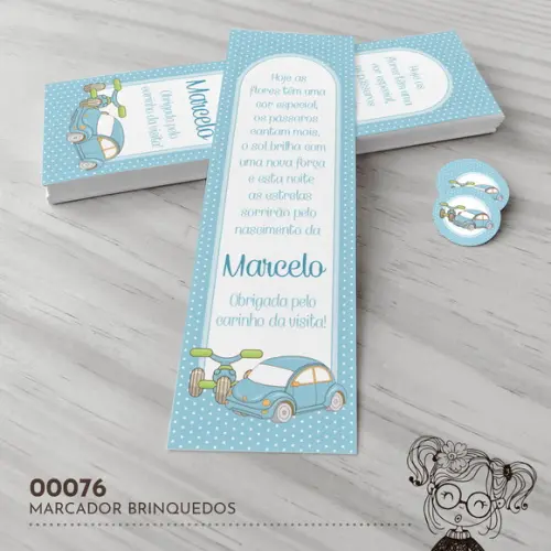 Marcador de Livro Brinquedos - 00076