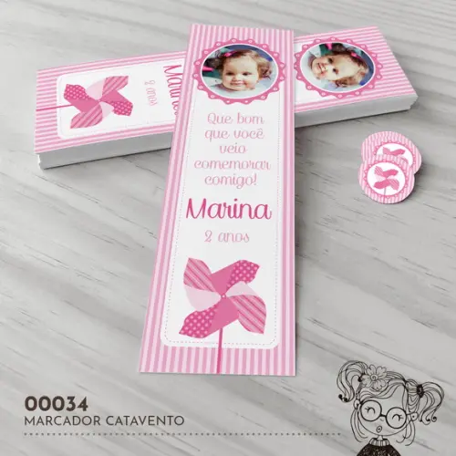Marcador de Livro Catavento - 00034