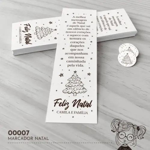 Marcador de Livro Natal - 00007