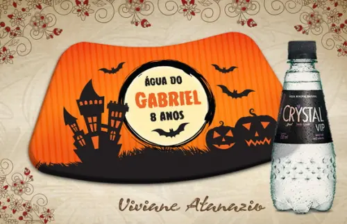 Rótulo Crystal Vip Halloween - 00341