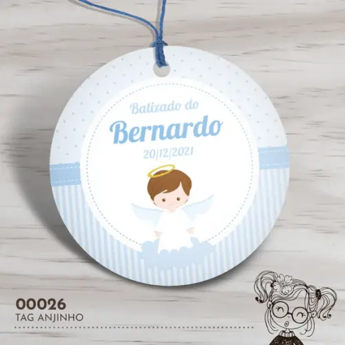 Tag Redonda Anjinho - 00026