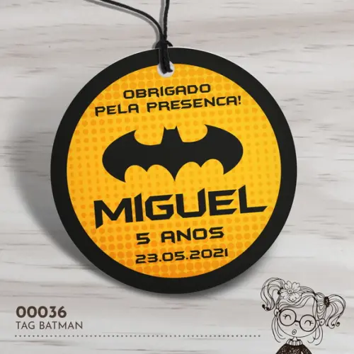 Tag Redonda Batman - 00036