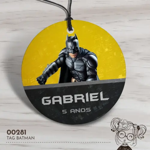 Tag Redonda Batman - 00281