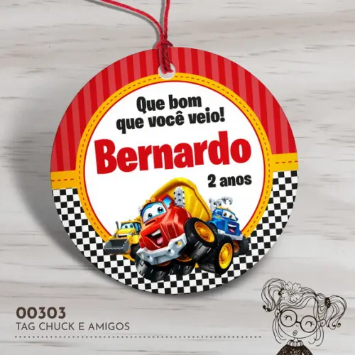 Tag Redonda Chuck e Amigos - 00303