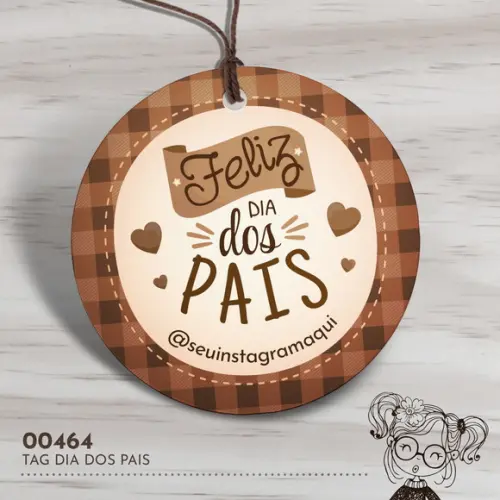 Tag Redonda Dia dos Pais - 00464